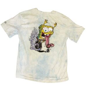 H&M SpongeBob tie dye tee